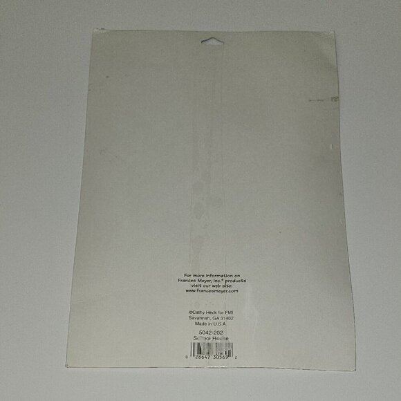 NEW Frances Meyer Super Sticker Shapes School House Bus Computer Classroom Lunch - Picture 3 of 5